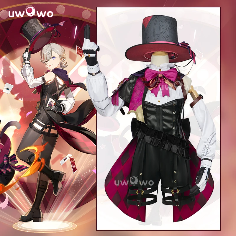 UWOWO Lyney Cosplay Collab Series: Game Genshin Impact Cosplay Fontaine Lyney Halloween Cosplays Costume
UWOWO Lyney Cosplay Collab Series: Game Genshin Impact Cosplay Fontaine Lyney Halloween Cosplays Costume