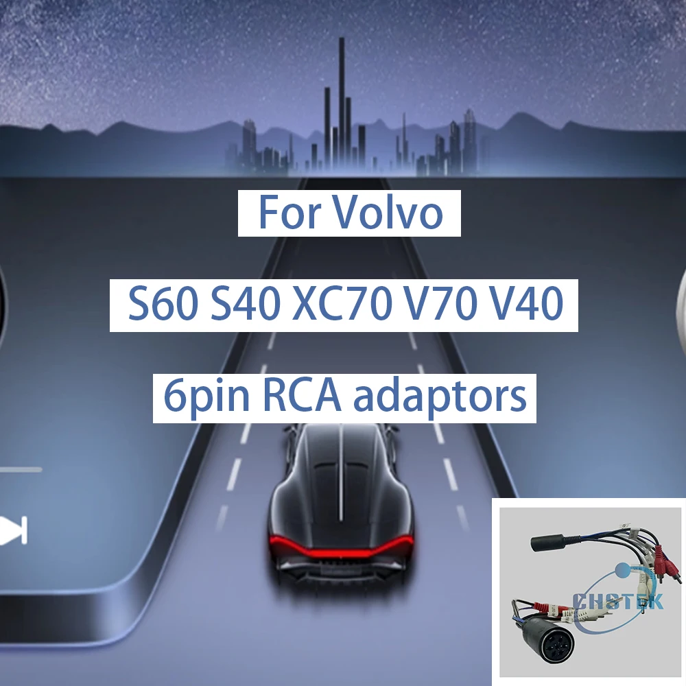 Жгут проводов радио, 6-контактные адаптеры RCA для адаптера Volvo S60 S40 XC70 V70 V40
Жгут проводов радио, 6-контактные адаптеры RCA для адаптера Volvo S60 S40 XC70 V70 V40