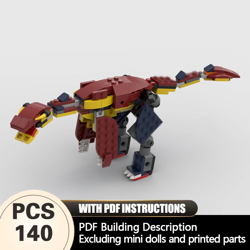 Creators Animal Series Model MOC Building Bricks Utahraptor Modular Technology Gifts Holiday Assemble Children Toys Suit
Creators Animal Series Model MOC Building Bricks Utahraptor Modular Technology Gifts Holiday Assemble Children Toys Suit