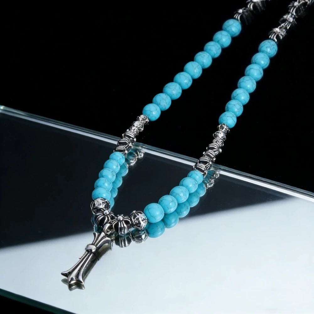 New S925 Silver Hip Hop Punk Fashion Trend Versatile Cat Eye Stone Blue Beaded Bracelet 2026
New S925 Silver Hip Hop Punk Fashion Trend Versatile Cat Eye Stone Blue Beaded Bracelet 2026