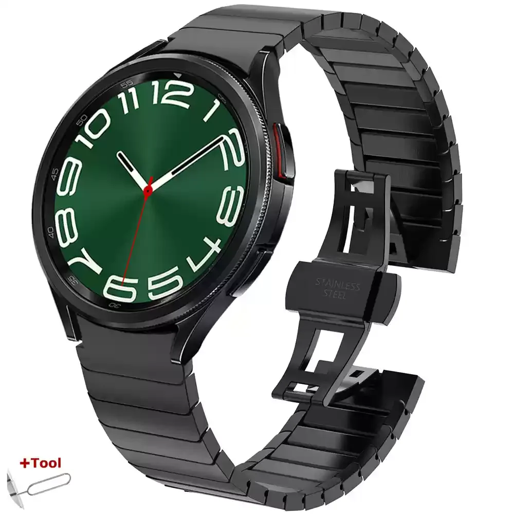 Роскошный титановый цветной ремешок для Samsung Galaxy Watch 6 4Classic 47 мм 43 мм 7 6 5 4 40 мм 44 мм Металлический ремешок из нержавеющей стали
Роскошный титановый цветной ремешок для Samsung Galaxy Watch 6 4Classic 47 мм 43 мм 7 6 5 4 40 мм 44 мм Металлический ремешок из нержавеющей стали