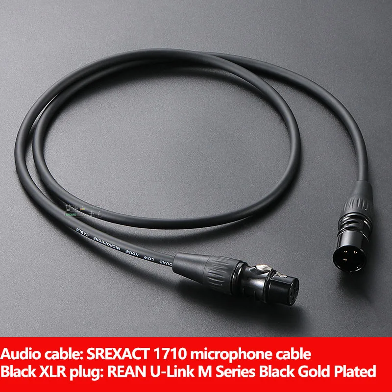 XLR Male to Female Microphone Cable Gold-Plated Audio Cable for Mixer Stage Performance Balanced Signal Cable DIY
XLR Male to Female Microphone Cable Gold-Plated Audio Cable for Mixer Stage Performance Balanced Signal Cable DIY