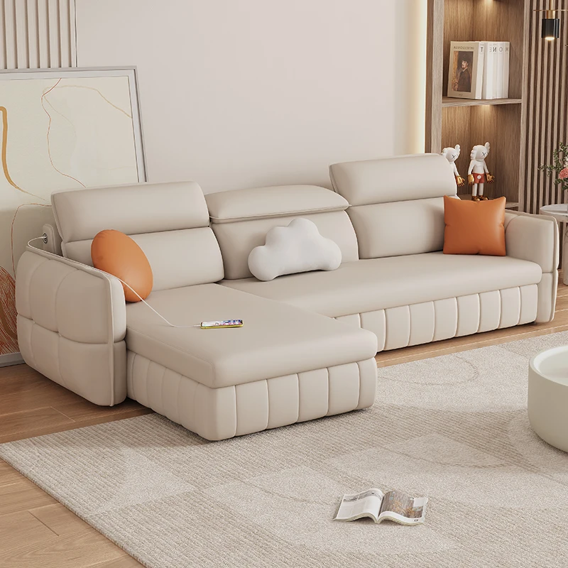 Technology cloth sofa bed living room simple modern multi-functional princess storage
Technology cloth sofa bed living room simple modern multi-functional princess storage