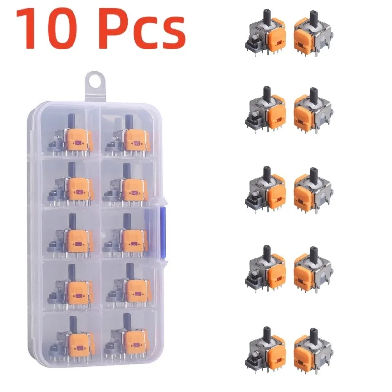 For PS5Controller 4th Gen Hall Effect MagneticJoystick Module With High Precision Adjustable Mechanism Premium Repair Parts10PCS
For PS5Controller 4th Gen Hall Effect MagneticJoystick Module With High Precision Adjustable Mechanism Premium Repair Parts10PCS