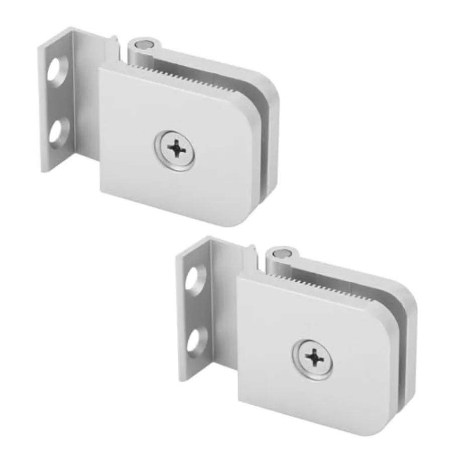 Glass Shower Door Hinges Replacement for 1/4" Glass Doors, Frameless Shower Door Hinge Hardware, Rust Resistant Anodized Alumin
Glass Shower Door Hinges Replacement for 1/4" Glass Doors, Frameless Shower Door Hinge Hardware, Rust Resistant Anodized Alumin