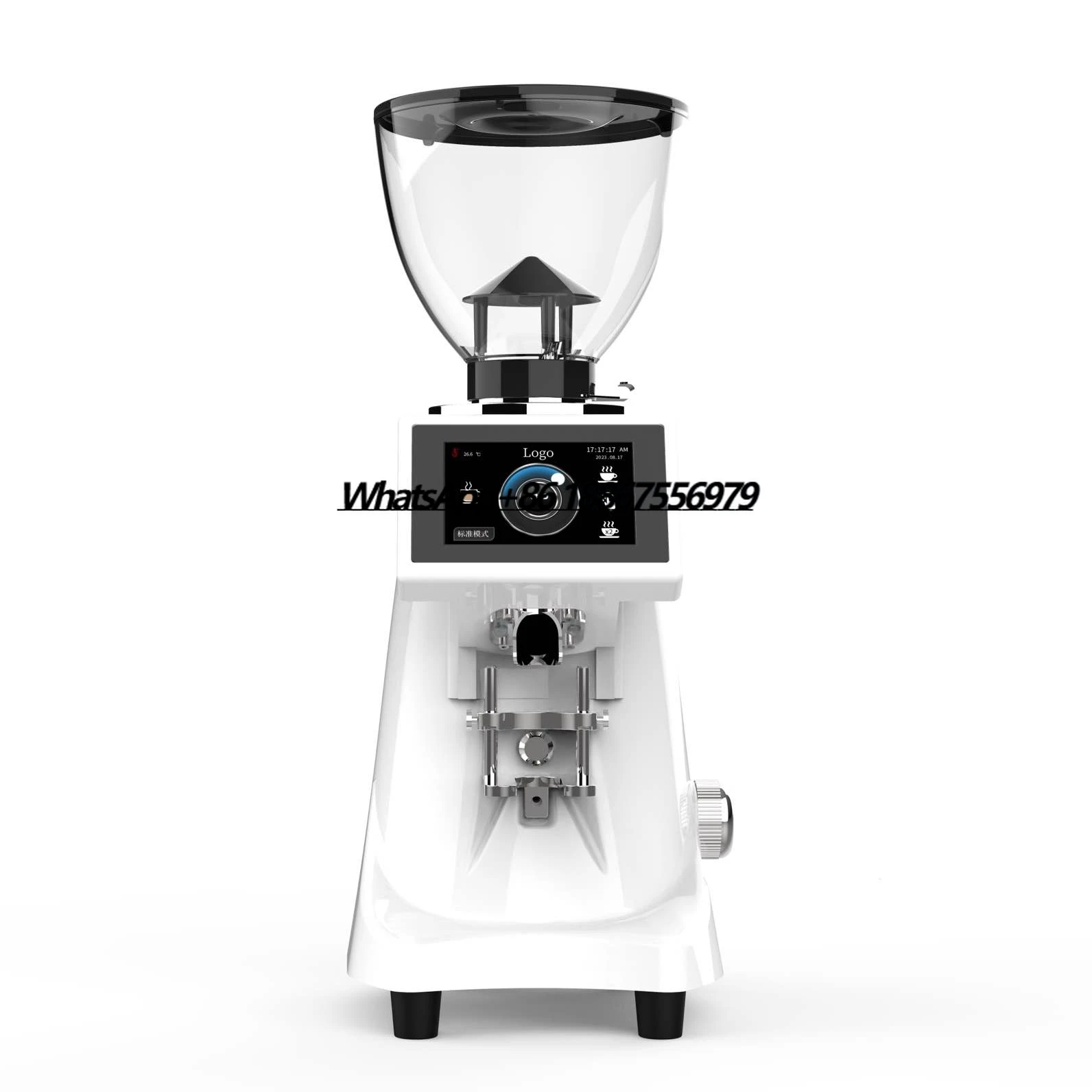 Latest Professional Coffee Shop Equipment Coffee Grinder with 5-inch Smart Touch Screen
Latest Professional Coffee Shop Equipment Coffee Grinder with 5-inch Smart Touch Screen