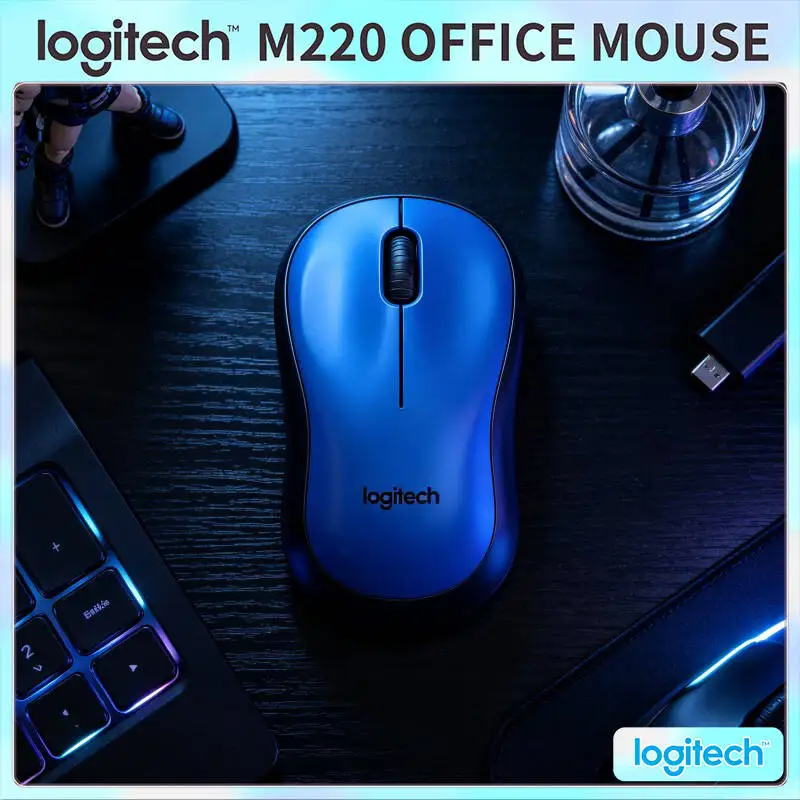 Logitech M220 SilentTouch Mouse 18-Month Battery 10m Range 2.4GHz Link All User Groups Office Home Daily Accessory
Logitech M220 SilentTouch Mouse 18-Month Battery 10m Range 2.4GHz Link All User Groups Office Home Daily Accessory
