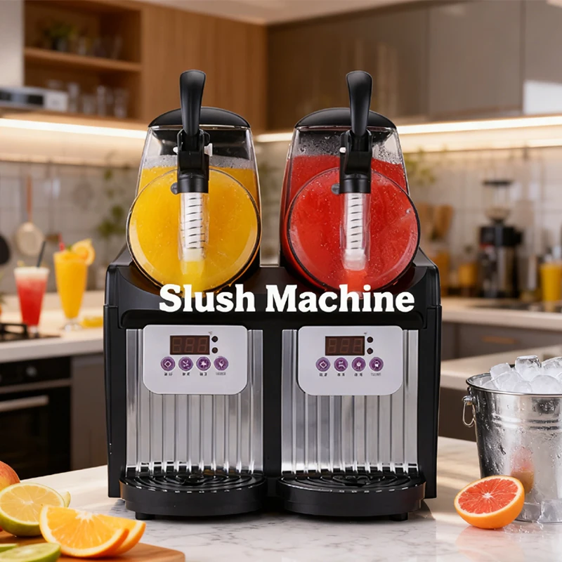 Hot Sale Commercial Three Tanks 2L*2 Granita Equipment Good Quality Frozen Slush Machine
Hot Sale Commercial Three Tanks 2L*2 Granita Equipment Good Quality Frozen Slush Machine