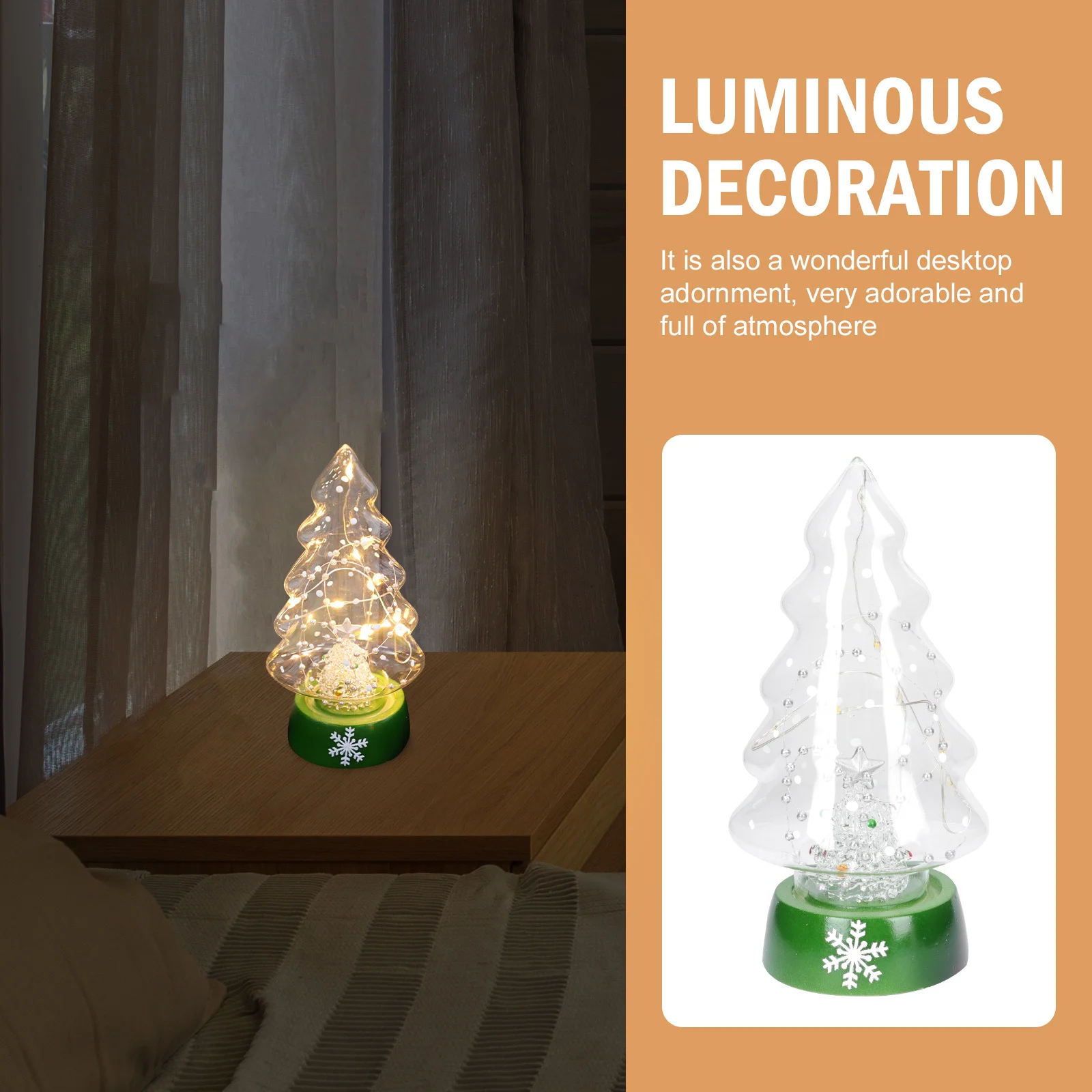 1Pcs Desktop Adornment Glass Night Lamp Small Chic Warm Light Decorative Light Bedroom Lamp Long-Lasting Ornament 
1Pcs Desktop Adornment Glass Night Lamp Small Chic Warm Light Decorative Light Bedroom Lamp Long-Lasting Ornament