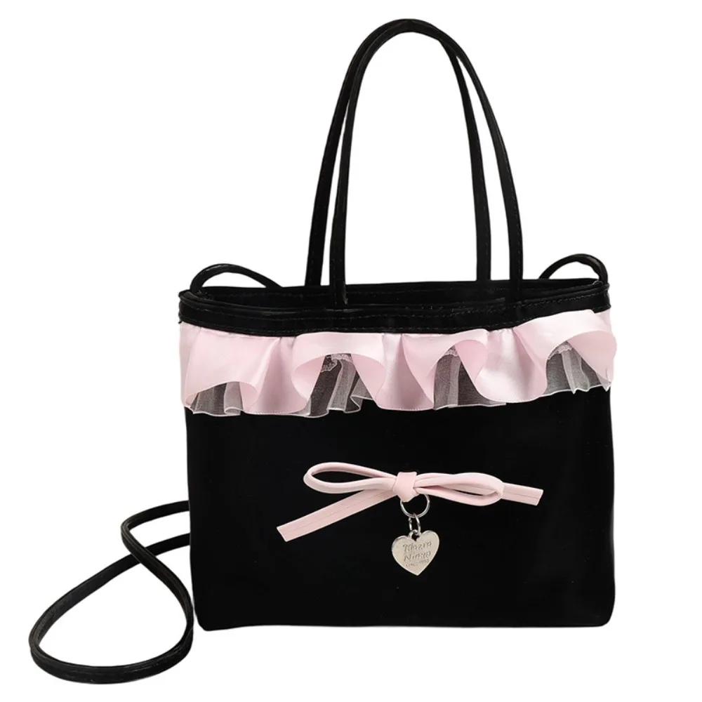 Rural Style Lace Lattice Handbag Plaid Denim Bow Handbag Korean Style Square Sweet Crossbody Bag Travel
Rural Style Lace Lattice Handbag Plaid Denim Bow Handbag Korean Style Square Sweet Crossbody Bag Travel