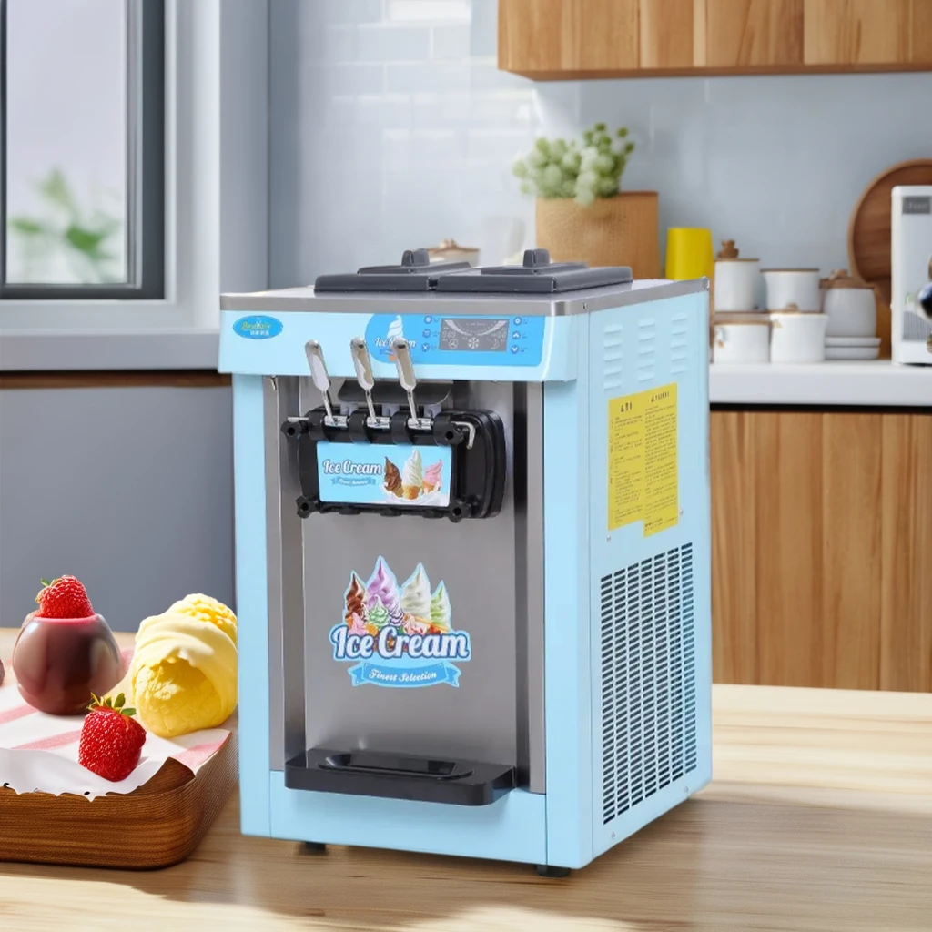 Best Automatic Commercial Ice Cream Maker 3 Flavors Soft Serve Ice Cream Machine for Business Use for Ice Cream Truck
Best Automatic Commercial Ice Cream Maker 3 Flavors Soft Serve Ice Cream Machine for Business Use for Ice Cream Truck
