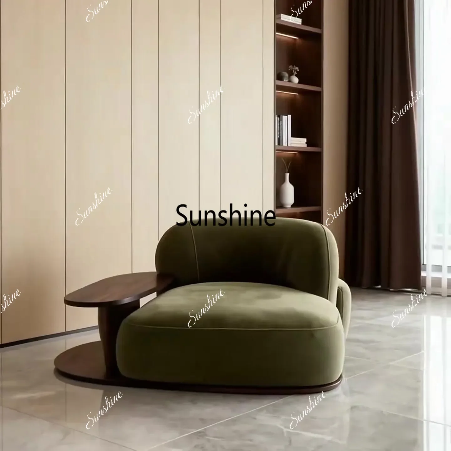 Italian minimalist fabric single sofa modern simple small apartment leisure chair
Italian minimalist fabric single sofa modern simple small apartment leisure chair