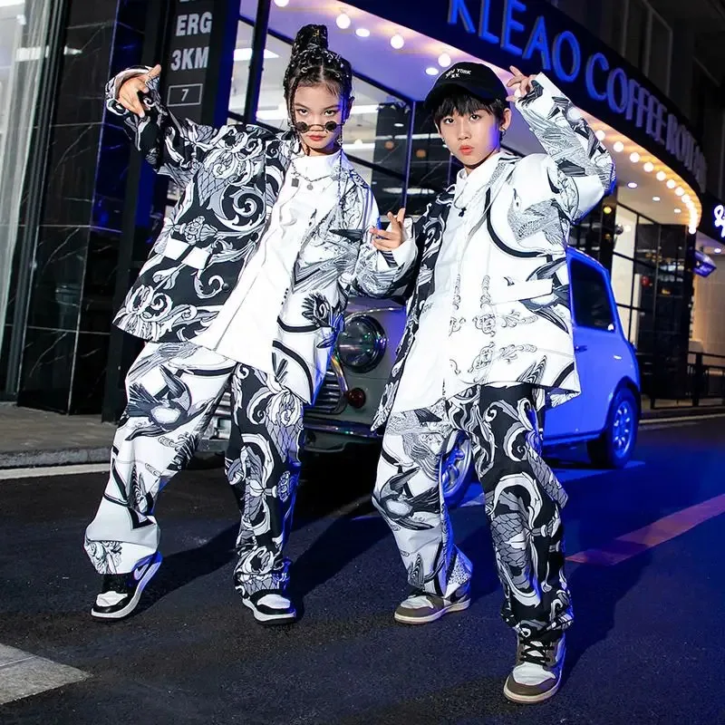 Kids Teen Kpop Outfits Hip Hop Clothing Loose Graffiti Shirt Coat Street Pants for Girl Boy Jazz Dance Costume Clothes Outfits
Kids Teen Kpop Outfits Hip Hop Clothing Loose Graffiti Shirt Coat Street Pants for Girl Boy Jazz Dance Costume Clothes Outfits