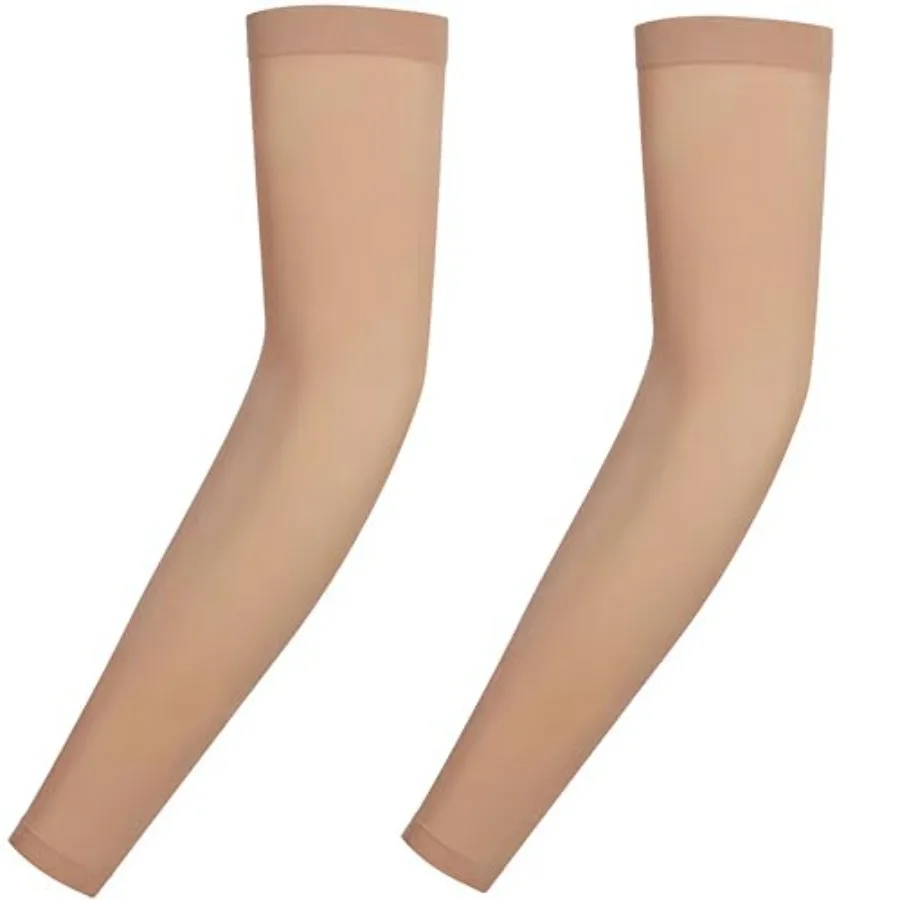 2 Pairs Unisex Cool UV Protection Arm Sleeves Breathable, Stretchy and Lightweight for Men and Women Sun Guard Direct Sun Expos
2 Pairs Unisex Cool UV Protection Arm Sleeves Breathable, Stretchy and Lightweight for Men and Women Sun Guard Direct Sun Expos