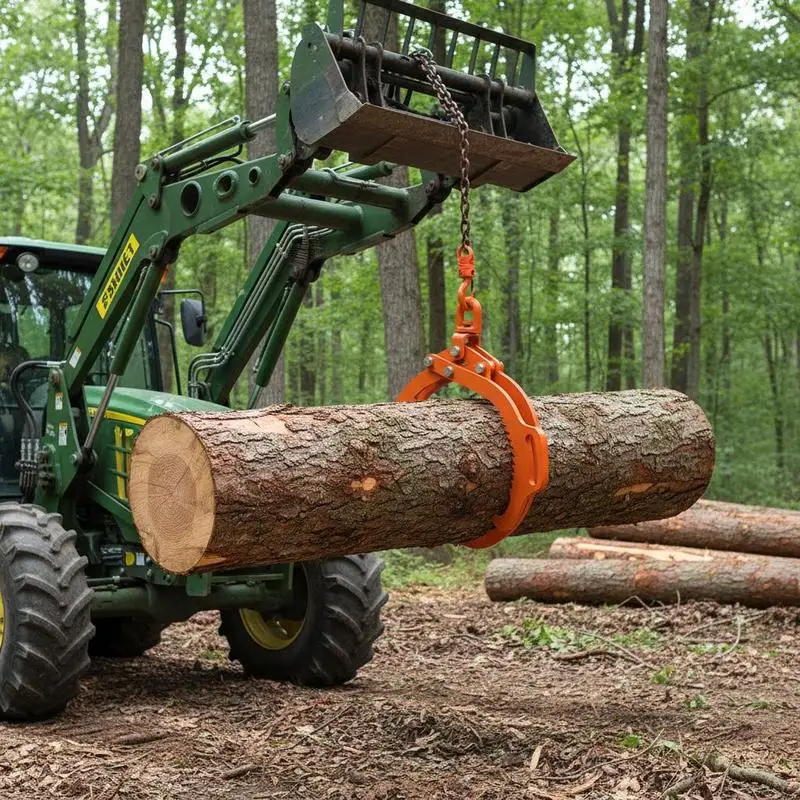32in Lumber Grabbing Tool 2-Claw Timber Claws For Trucks Tractors Forklifts 1543LBS Capacity Swivel Hook Steel Construction Eagle Claw Design
32in Lumber Grabbing Tool 2-Claw Timber Claws For Trucks Tractors Forklifts 1543LBS Capacity Swivel Hook Steel Construction Eagle Claw Design