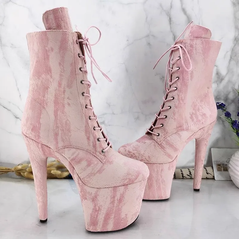 Model Shows Suede Upper 17CM/7Inch Women's Platform Party High Heels Shoes Pole Dance Boots 213
Model Shows Suede Upper 17CM/7Inch Women's Platform Party High Heels Shoes Pole Dance Boots 213