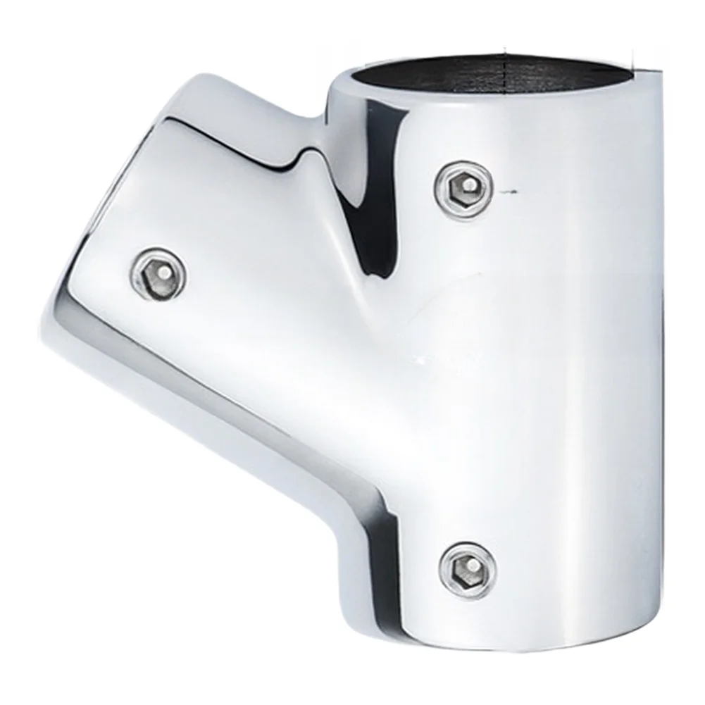 Stainless Steel 316 Three Way Tee for Boat Rail Assembly Compatible with Standard For 22mm and 25mm Pipe Sizes
Stainless Steel 316 Three Way Tee for Boat Rail Assembly Compatible with Standard For 22mm and 25mm Pipe Sizes