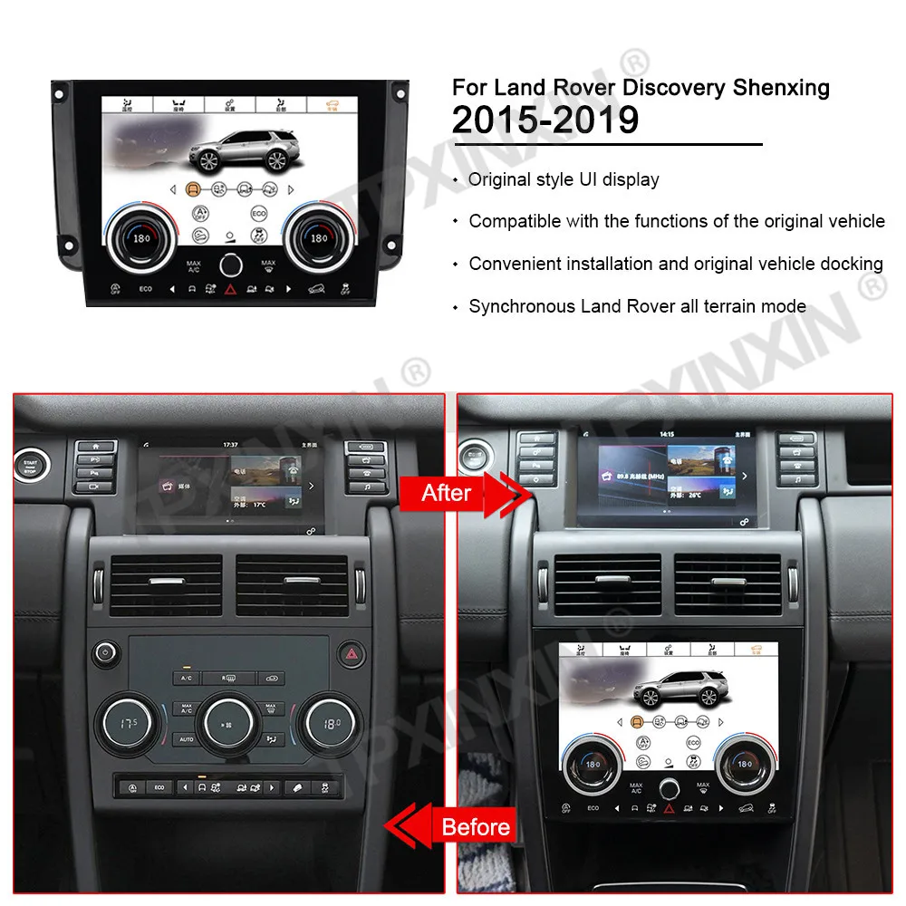 Air Conditioning AC Panel Climate Control LCD Screen For Land Rover Discovery Sport 2015-2019 A/C HD Touch Board Head Unit
Air Conditioning AC Panel Climate Control LCD Screen For Land Rover Discovery Sport 2015-2019 A/C HD Touch Board Head Unit