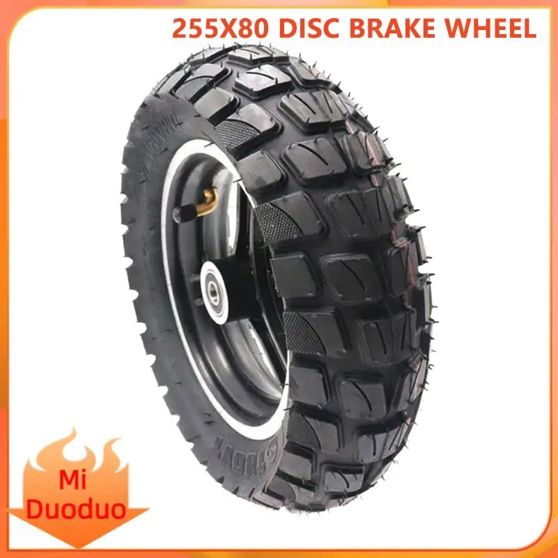 Durable 10X3.0 255x80 Pneumatic Tire for Electric Scooter Upgrade 10 Inch 80/65-6
Durable 10X3.0 255x80 Pneumatic Tire for Electric Scooter Upgrade 10 Inch 80/65-6