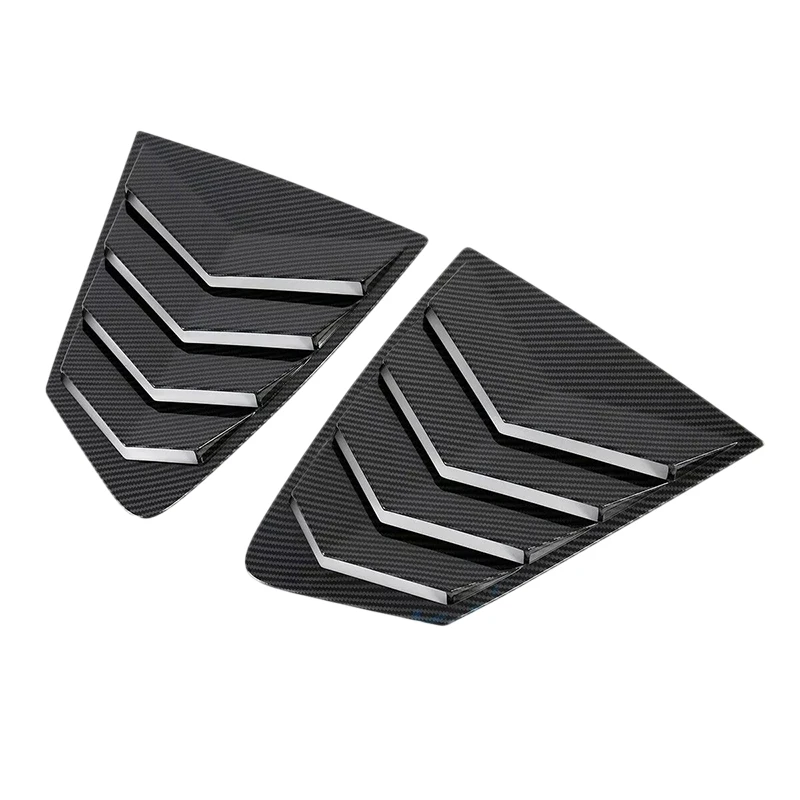 Carbon Fiber Rear Tail Louvers Window Shutters Cover Trim Decoration Accessories Fit For Mazda 3 Sedan 2019 2020
Carbon Fiber Rear Tail Louvers Window Shutters Cover Trim Decoration Accessories Fit For Mazda 3 Sedan 2019 2020