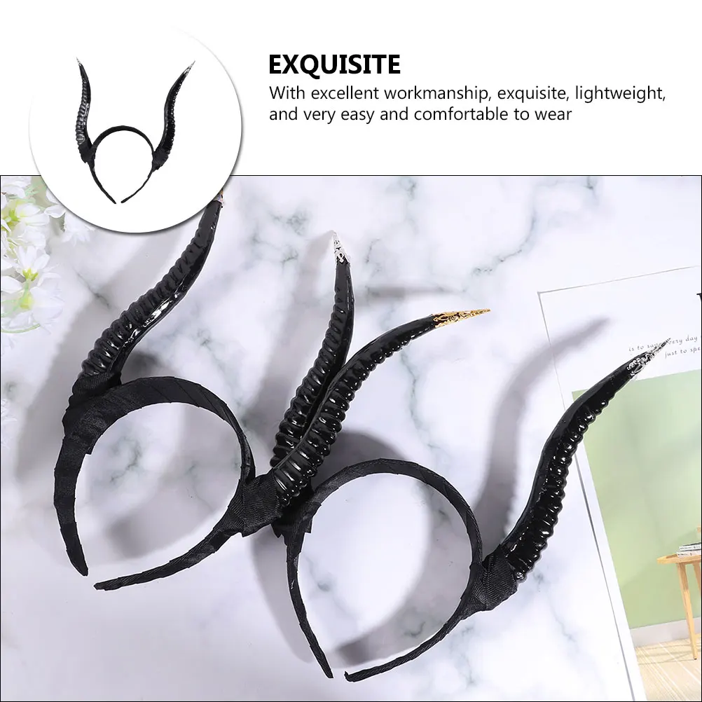 Horn Plastic Metal Material Halloween Headdress Cosplay Hair Hoops Cosplay Hair Hoops Antelope Horn Accessory Prop
Horn Plastic Metal Material Halloween Headdress Cosplay Hair Hoops Cosplay Hair Hoops Antelope Horn Accessory Prop