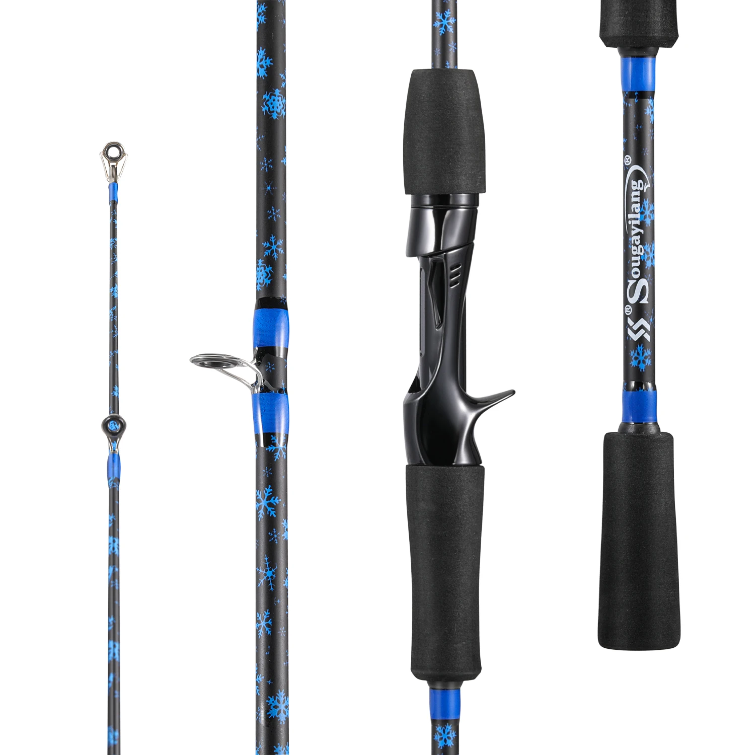 Удочка Sougayilang 2-секционная, 1.8м, спиннинг/кастинг, ультралегкая, из углеродного волокна, для ловли форели в пресной воде
Удочка Sougayilang 2-секционная, 1.8м, спиннинг/кастинг, ультралегкая, из углеродного волокна, для ловли форели в пресной воде