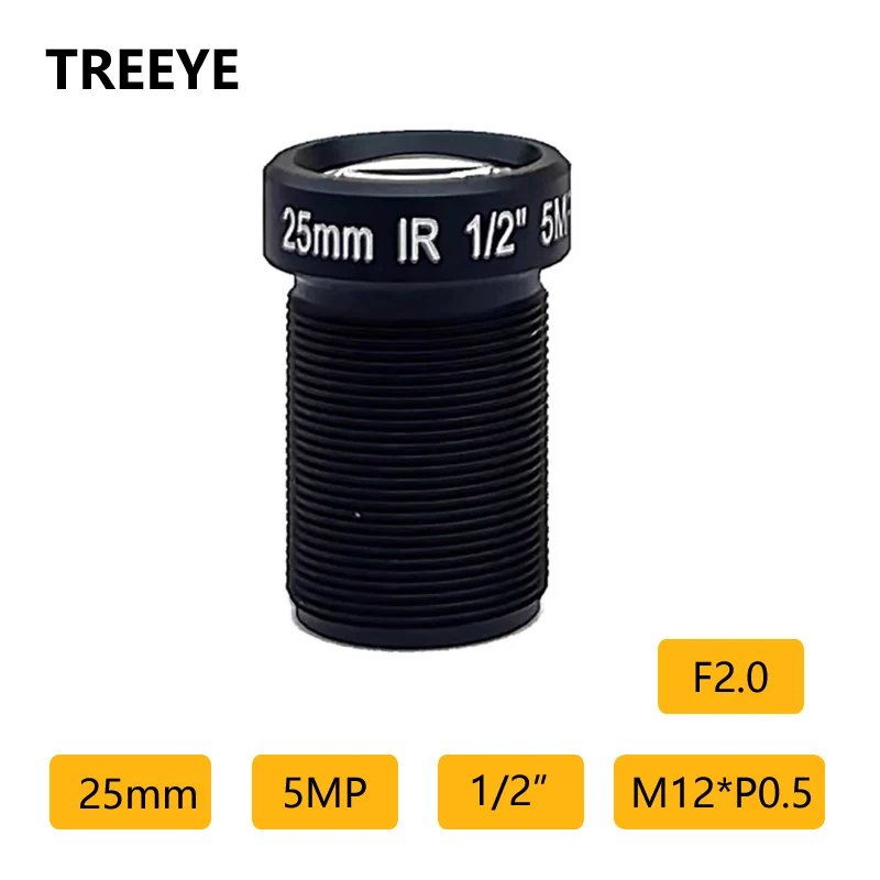HD 5.0Megapixel 25mm 1/2" M12 CCTV Lens For HD CCTV Camera Lens ip camera lens F2.0 Long Viewing Distance Upto 50m
HD 5.0Megapixel 25mm 1/2" M12 CCTV Lens For HD CCTV Camera Lens ip camera lens F2.0 Long Viewing Distance Upto 50m
