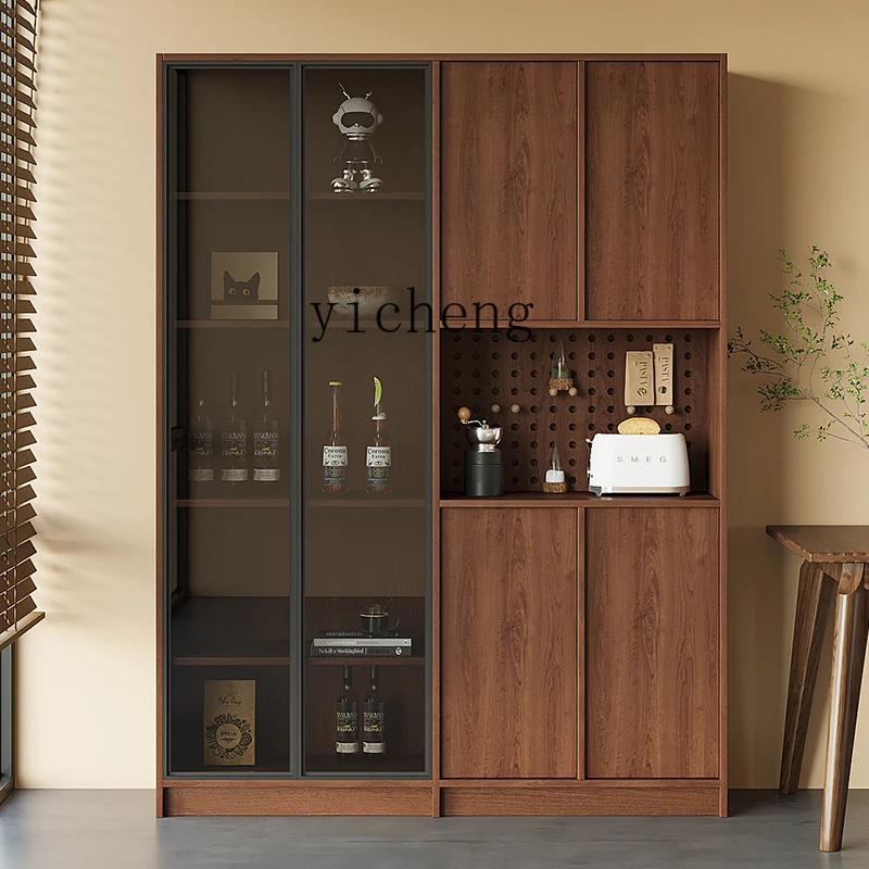 XL solid wood dining side cabinet household living room wall locker display tea cabinet
XL solid wood dining side cabinet household living room wall locker display tea cabinet