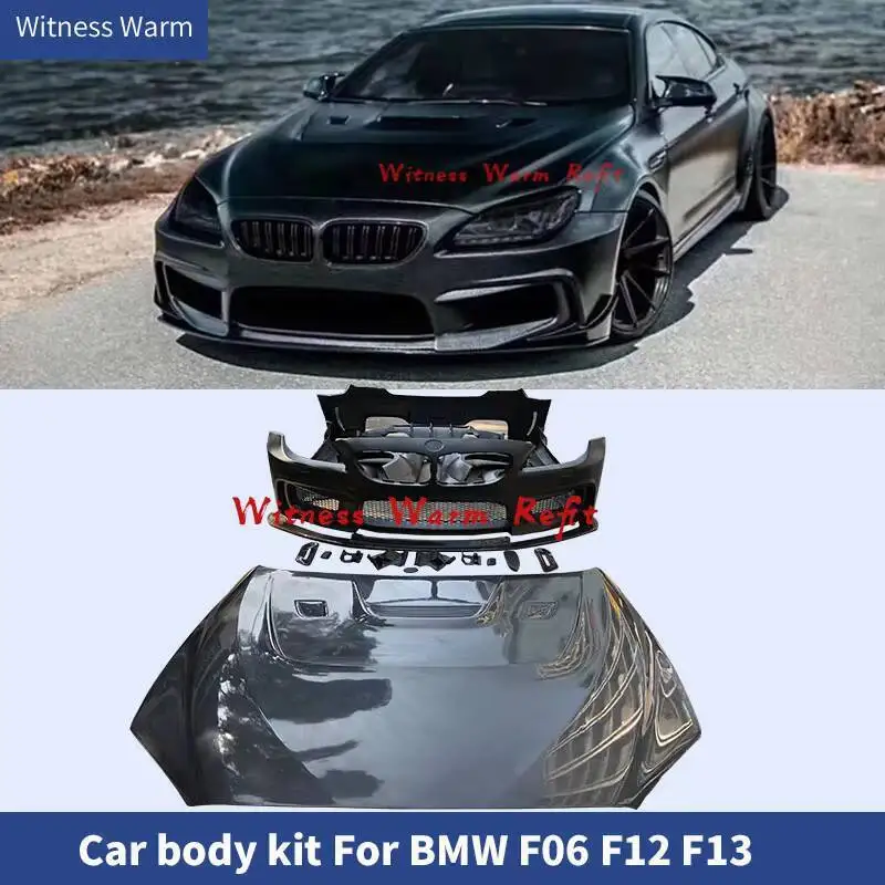 Широкий комплект кузова Frp, передний бампер из углеродного волокна, задний бампер, капот двигателя, боковая юбка, задний спойлер, боковое крыло для Bmw F06 F12 F13
Широкий комплект кузова Frp, передний бампер из углеродного волокна, задний бампер, капот двигателя, боковая юбка, задний спойлер, боковое крыло для Bmw F06 F12 F13
