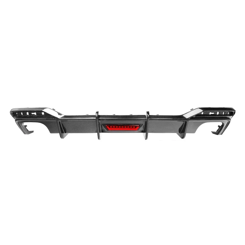 KB Style Carbon fiber rear diffuser with LED light Fit for Audi A5 B9.5 Sedan S Line 2021+ bumper lip
KB Style Carbon fiber rear diffuser with LED light Fit for Audi A5 B9.5 Sedan S Line 2021+ bumper lip