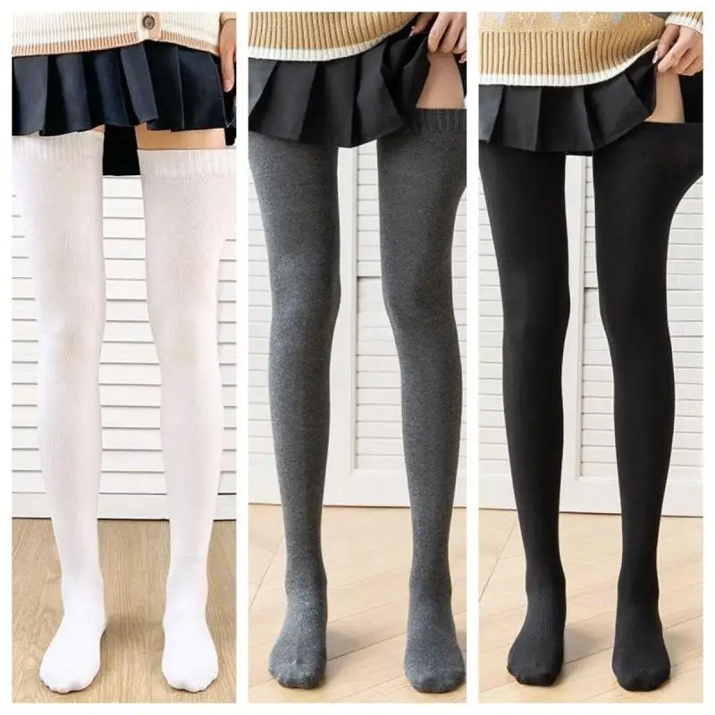 1pair Women Cotton Over Knee High Socks 80cm Lengthened JK Lolita Stockings Autumn Winter Elastic Thigh Stockings Party Socks
1pair Women Cotton Over Knee High Socks 80cm Lengthened JK Lolita Stockings Autumn Winter Elastic Thigh Stockings Party Socks