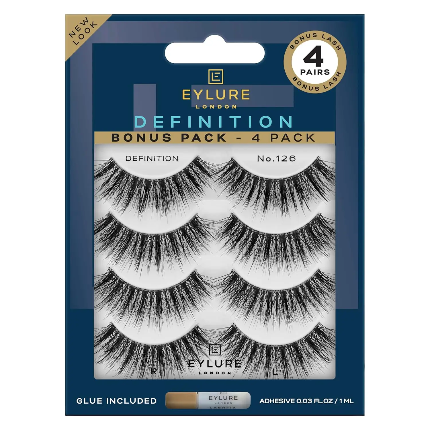 Dramatic Definition Eyelashes Multipack with 4 Unique Pairs for Intense Volume and Length
Dramatic Definition Eyelashes Multipack with 4 Unique Pairs for Intense Volume and Length