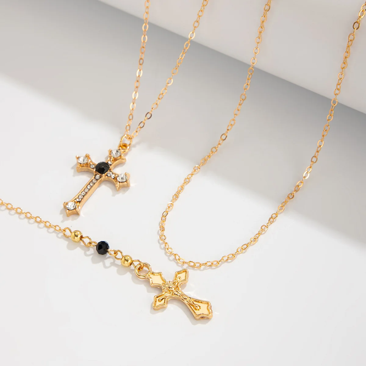 Long Y-shaped Necklace Hip Hop Party Body Jewelry Gift Luxury Rhinestone Cross Pendant Necklace For Women Girls Vintage Colorful
Long Y-shaped Necklace Hip Hop Party Body Jewelry Gift Luxury Rhinestone Cross Pendant Necklace For Women Girls Vintage Colorful