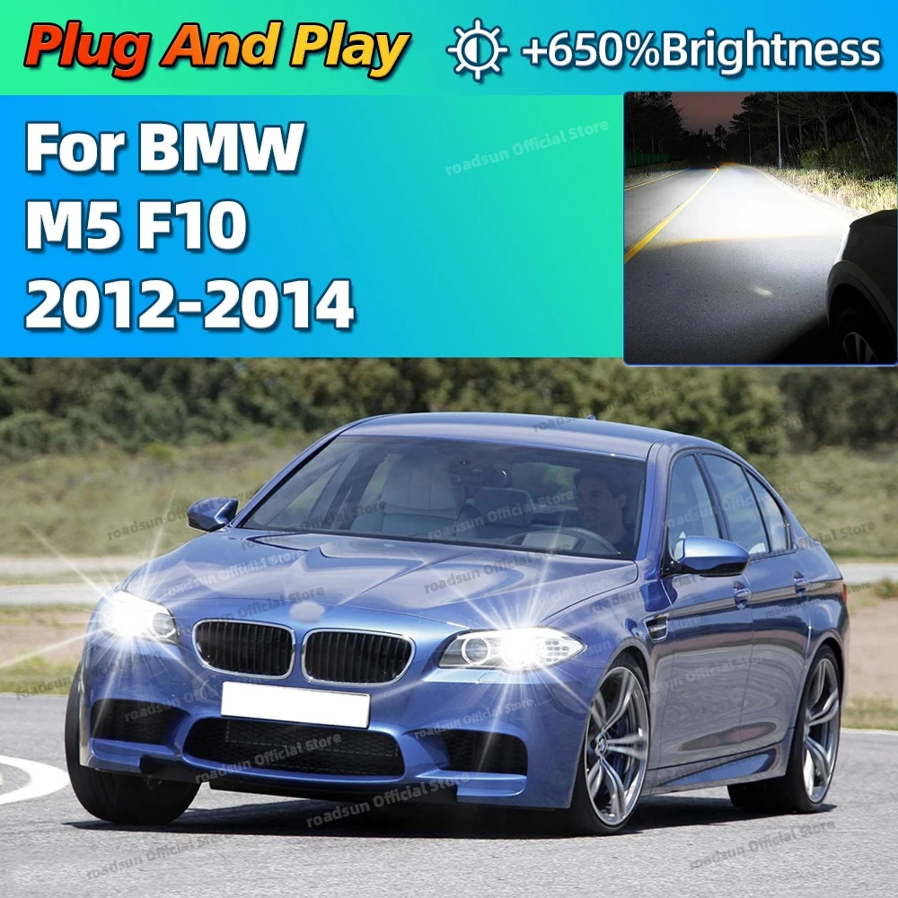 2Pcs 6000K LED Headlight HID D1S Replacement Canbus Upgrade 110W Car Light For BMW M5 F10 2012 2013 2014 with Fan High Bright
2Pcs 6000K LED Headlight HID D1S Replacement Canbus Upgrade 110W Car Light For BMW M5 F10 2012 2013 2014 with Fan High Bright