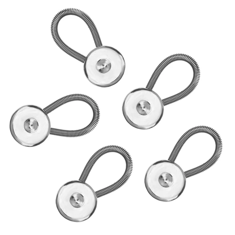 20 pcs Elastic Collar Extenders Metal Shirt Buttons for Coat Dress Trouser Pants Lightweight Removable Durability Practical Use
20 pcs Elastic Collar Extenders Metal Shirt Buttons for Coat Dress Trouser Pants Lightweight Removable Durability Practical Use