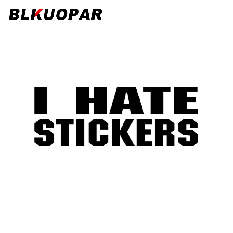 BLKUOPAR I Hate Stickers Car Sticker Waterproof Scratch-Proof Die Cut Fashionable Decals Creative Funny Motorcycle Car Styling
BLKUOPAR I Hate Stickers Car Sticker Waterproof Scratch-Proof Die Cut Fashionable Decals Creative Funny Motorcycle Car Styling