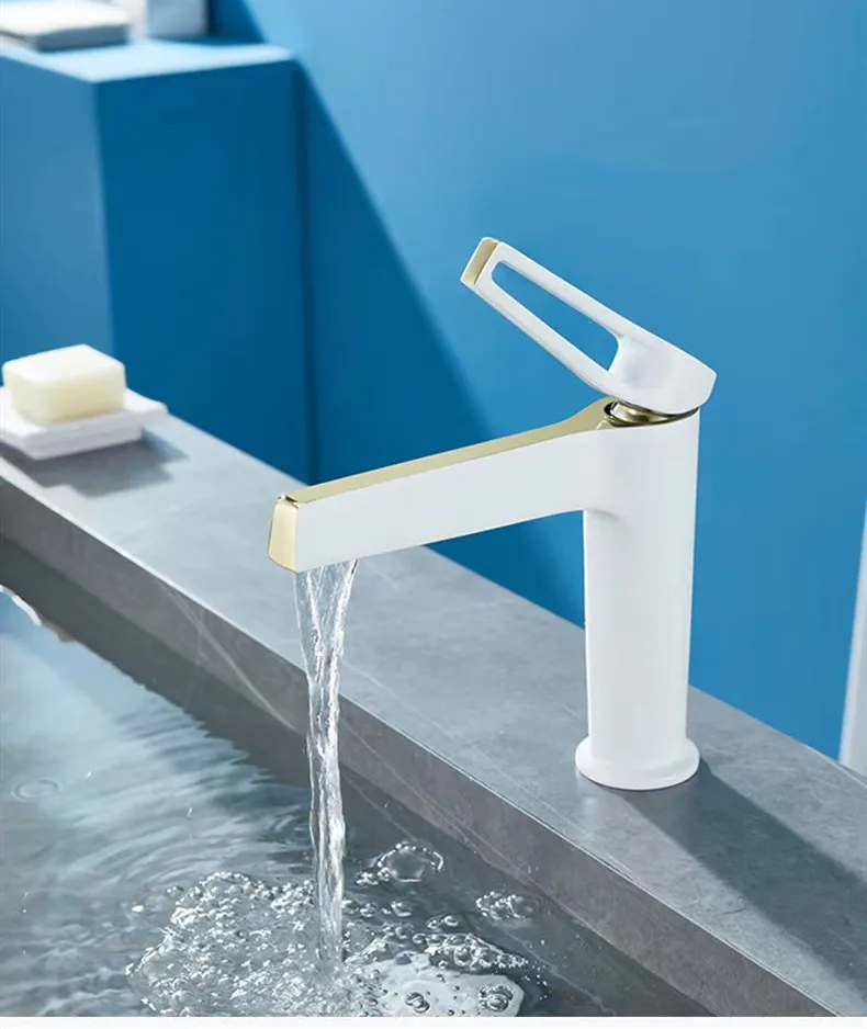 White gold Basin Faucet Brass Sink Mixer Tap Hot & Cold Bathroom Deck Mounted sink Faucet Art Lavatory Waterfall Crane Tap
White gold Basin Faucet Brass Sink Mixer Tap Hot & Cold Bathroom Deck Mounted sink Faucet Art Lavatory Waterfall Crane Tap