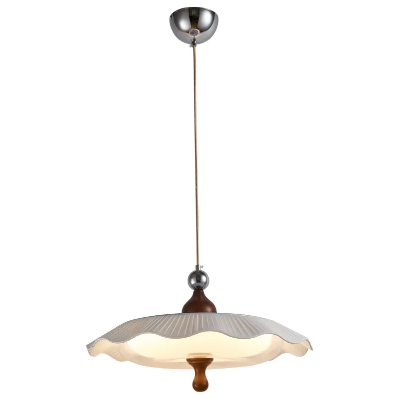 Vintage French Style Simple Fabric Pendant Lamp for Bedroom Dining Room Walnut Color Wabi Sabi Warm Ceiling Light Dual Mounting
Vintage French Style Simple Fabric Pendant Lamp for Bedroom Dining Room Walnut Color Wabi Sabi Warm Ceiling Light Dual Mounting