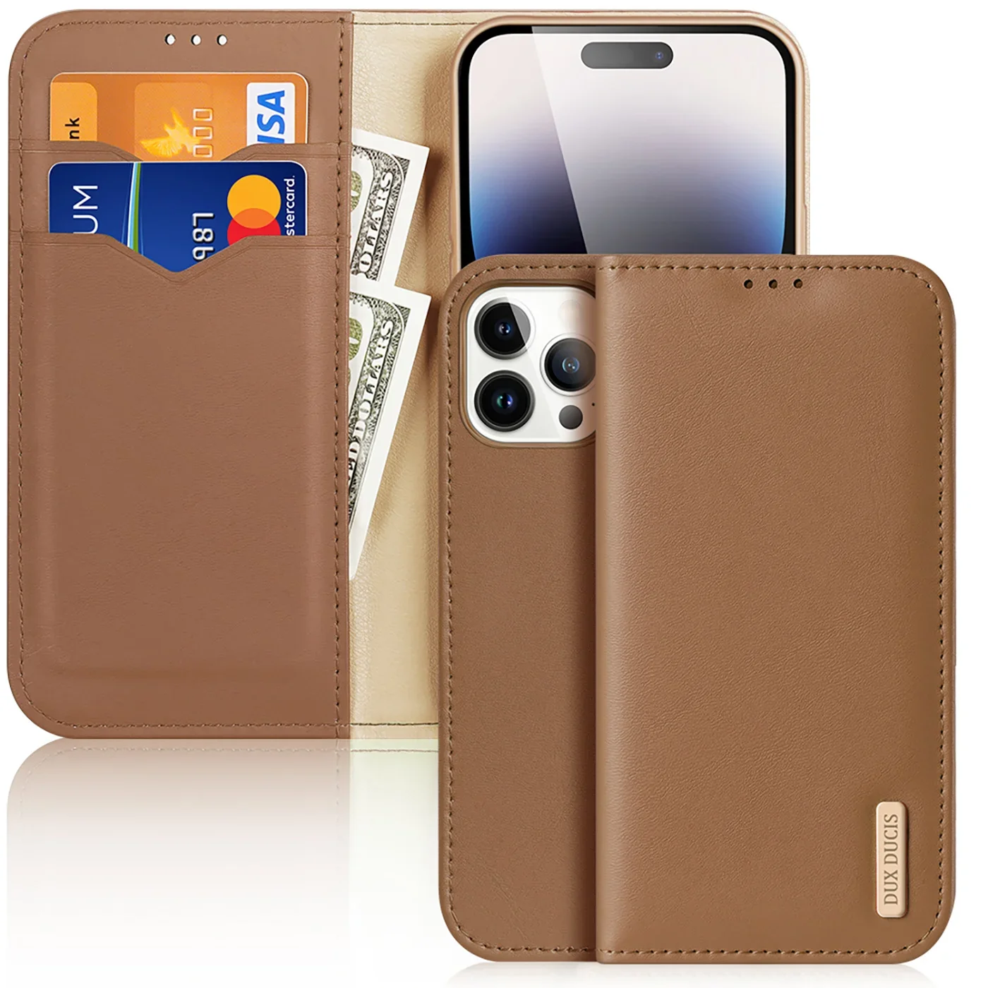DUX DUCIS For Iphone 15 14 Pro Max Luxury Wallet Genuine Leather Magnetic Phone Case Cards Slot Cover For Iphone 15 14 Pro Plus
DUX DUCIS For Iphone 15 14 Pro Max Luxury Wallet Genuine Leather Magnetic Phone Case Cards Slot Cover For Iphone 15 14 Pro Plus