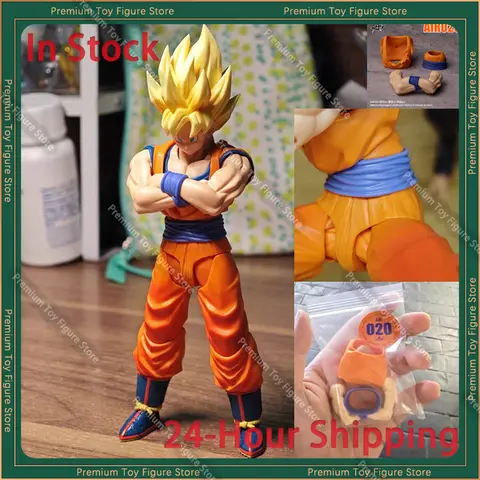 In Stock Air HM Dragon Ball Super Saiyan Son Goku Action Figure Statue Modle Belt Replacement Parts