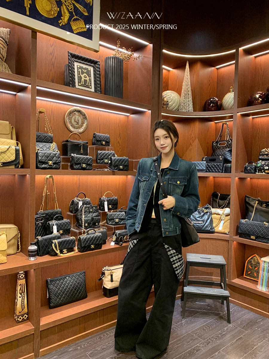 WizAann Spring Summer Plaid Women's Straight Leg Work Pants High Waist Zipper Closure Loose Fit Casual Trousers
WizAann Spring Summer Plaid Women's Straight Leg Work Pants High Waist Zipper Closure Loose Fit Casual Trousers