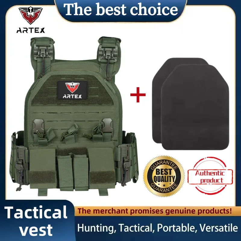 Artex Modular Plugboard High-Strength Wear-Resistant Waterproof Nylon Outdoor Hunting Versatile Tactical Vest 8008
Artex Modular Plugboard High-Strength Wear-Resistant Waterproof Nylon Outdoor Hunting Versatile Tactical Vest 8008