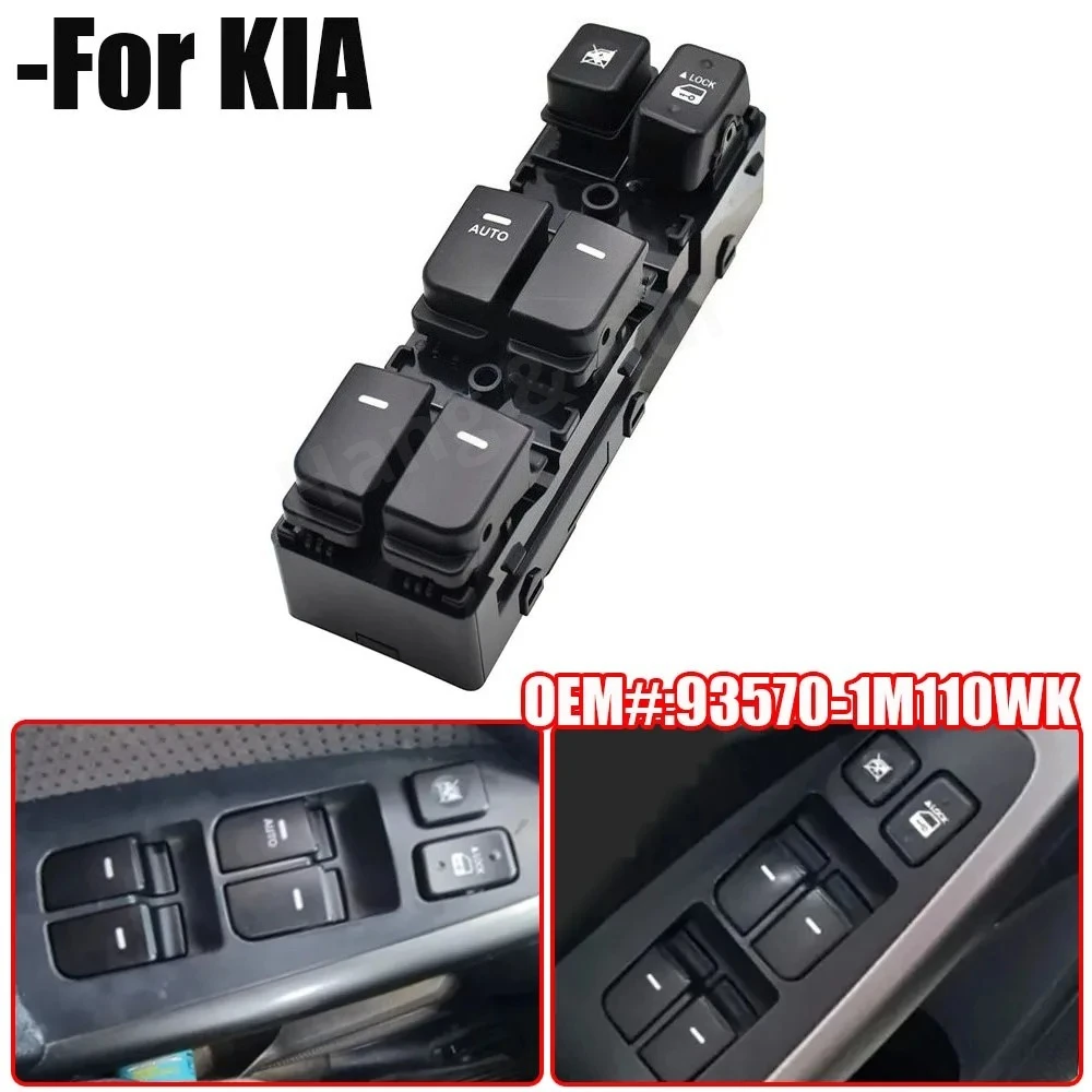 935701M110WK High Quality 16Pin Electric Control Power Master Window Switch 93570-1M110 For Hyundai Kia Spectra Cerato 2010-2013
935701M110WK High Quality 16Pin Electric Control Power Master Window Switch 93570-1M110 For Hyundai Kia Spectra Cerato 2010-2013
