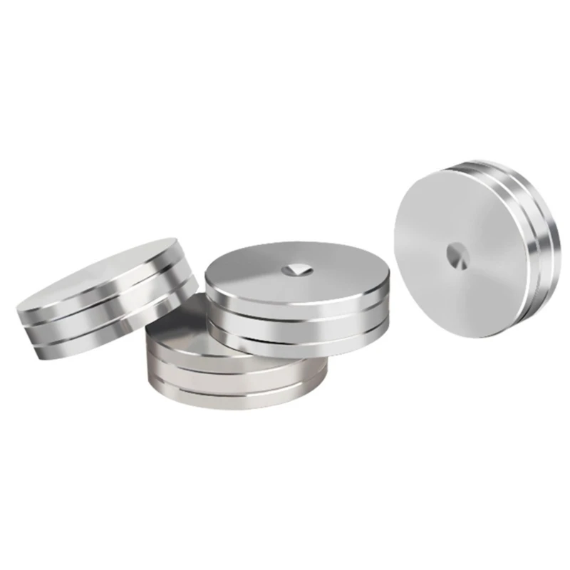 SZSU Stainless Steel Speaker Isolation Pads Auditory Shock-Absorbing Feet Enhances Vibration Reduction 49x15mm 4PCS
SZSU Stainless Steel Speaker Isolation Pads Auditory Shock-Absorbing Feet Enhances Vibration Reduction 49x15mm 4PCS