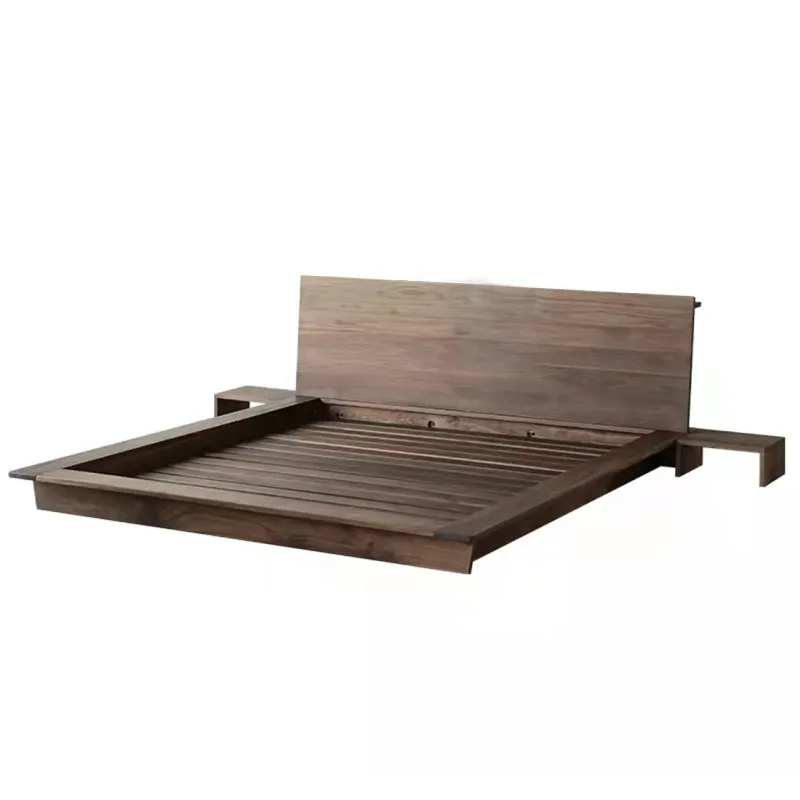 Nordic all solid wood double modern minimalist black walnut double floor bed floor-to-ceiling short minimalist
Nordic all solid wood double modern minimalist black walnut double floor bed floor-to-ceiling short minimalist