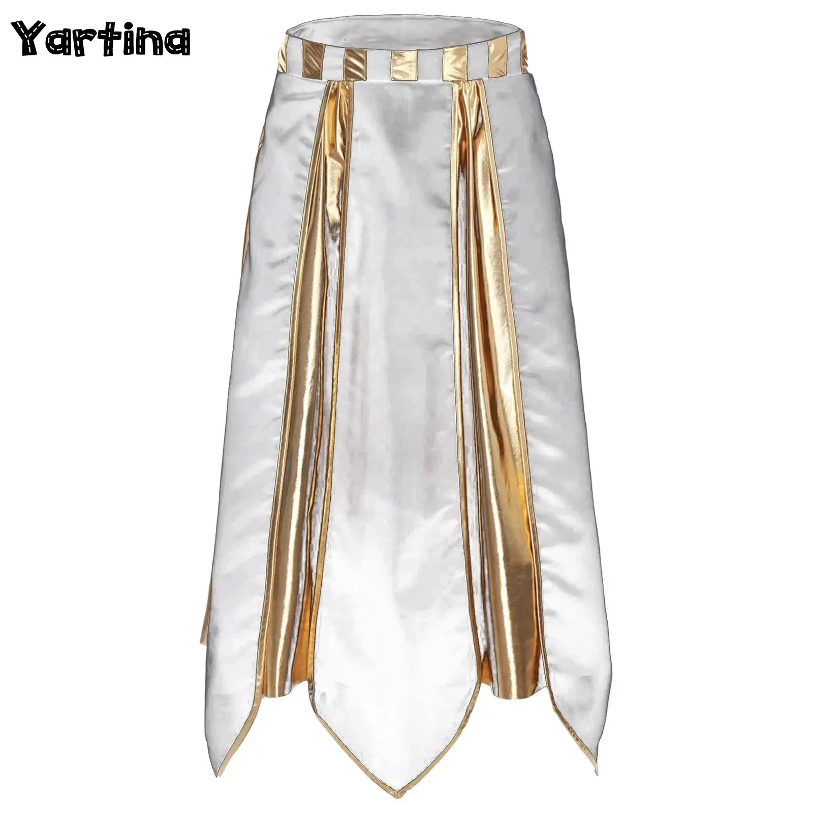 Мужская юбка с эгипетским блестящим металлическим поясом на Хэллоуин, древний египетский фараон, наряды для косплея, поясная юбка, костюм
Мужская юбка с эгипетским блестящим металлическим поясом на Хэллоуин, древний египетский фараон, наряды для косплея, поясная юбка, костюм