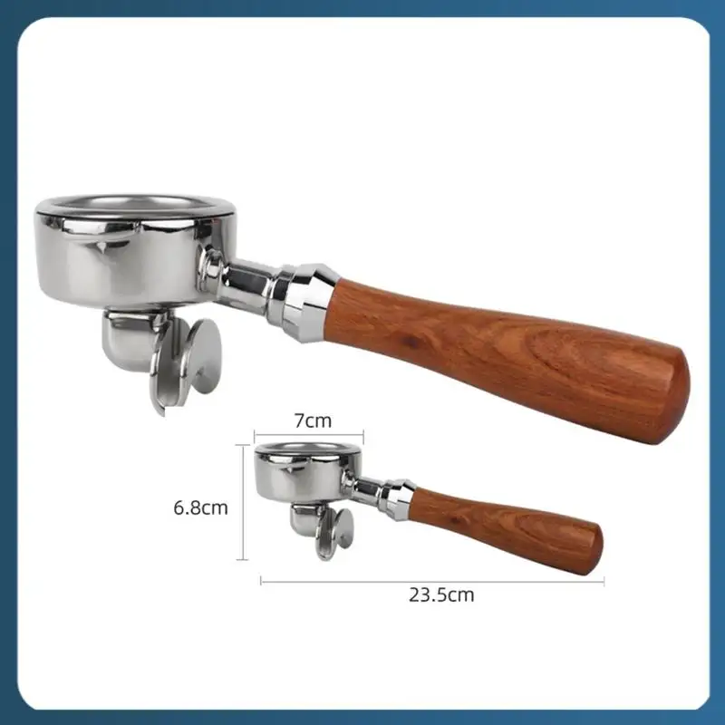 AB02 E61 Coffee Machine Solid Wood Bottomless Handle Portafilter 58MM Universally Applicable Grouphead Parts Mahogany Bottomless
AB02 E61 Coffee Machine Solid Wood Bottomless Handle Portafilter 58MM Universally Applicable Grouphead Parts Mahogany Bottomless