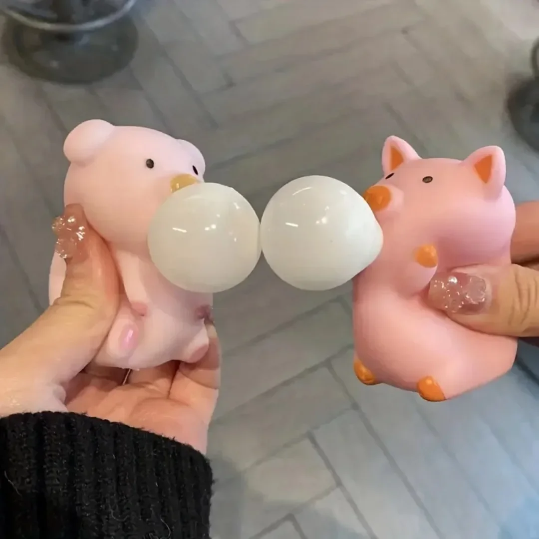 Очаровательная игрушка-поппер Piggy Bubble, забавная игрушка для снятия стресса, мягкая сенсорная игра-непоседа для детей, милый подарок, игрушка для снятия тревоги 
Очаровательная игрушка-поппер Piggy Bubble, забавная игрушка для снятия стресса, мягкая сенсорная игра-непоседа для детей, милый подарок, игрушка для снятия тревоги