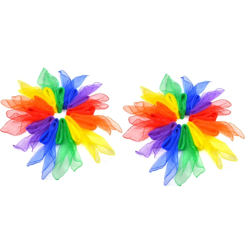 ABRT-36 шт. квадратные шелковые шарфы для жонглирования для танцев, реквизит для фокусов, шарфы для движения, шарф с ритм-группой 24 на 24 дюйма, 6 цветов
ABRT-36 шт. квадратные шелковые шарфы для жонглирования для танцев, реквизит для фокусов, шарфы для движения, шарф с ритм-группой 24 на 24 дюйма, 6 цветов