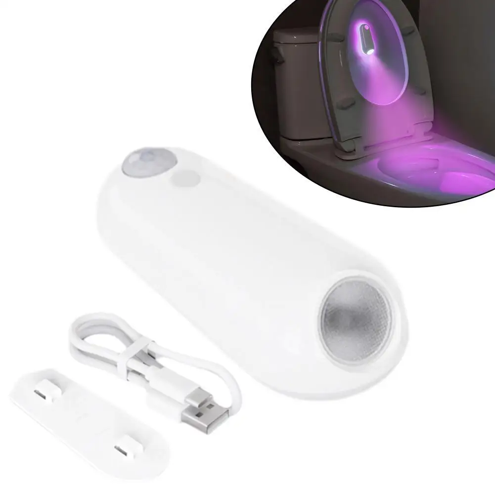Rechargeable LED Toilet Night Light Motion Sensor Light Toilet Light RGB 7Color Changing For Bathroom Decoration LED Light
Rechargeable LED Toilet Night Light Motion Sensor Light Toilet Light RGB 7Color Changing For Bathroom Decoration LED Light